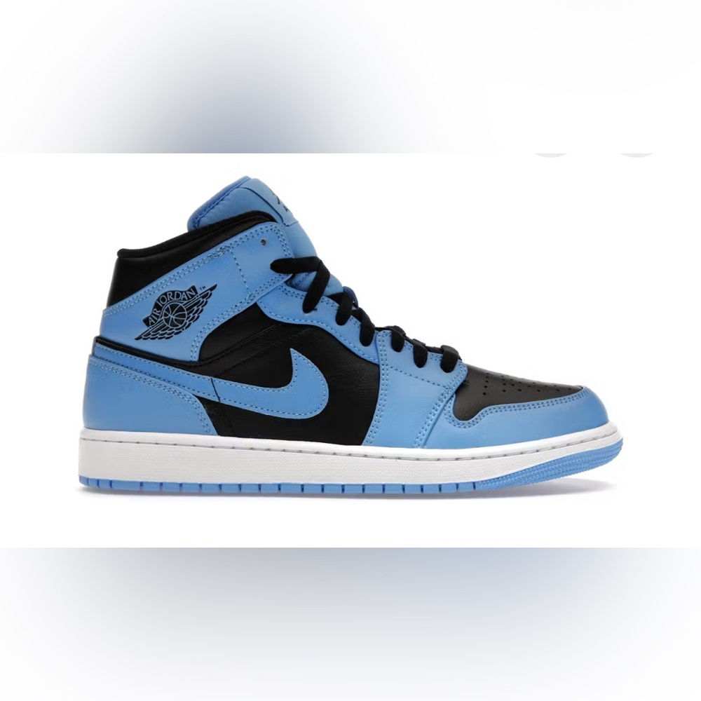 Jordan 1 Mid University Blue Black